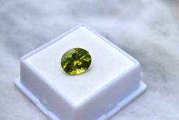 4.94 Carat Oval Cut Peridot