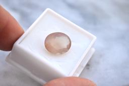 7.16 Carat Oval Cut Sunstone