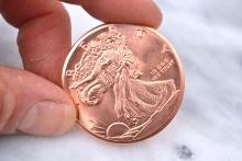 1 OZ Copper Coin