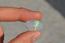 12.70 Carat Oval Ethiopian Opal