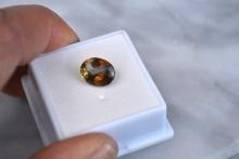 4.30 Carat Amazing Oval Checkerboard Cut Andalusite