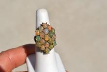 Opal Ring in Sterling Silver