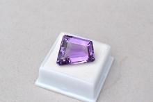 25.19 Carat Fancy Cut Amethyst