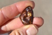 19.39 Carat Fire Agate Pendant