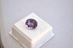 8.35 Carat Oval Cut Amethyst