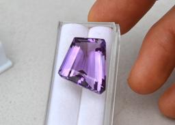 25.19 Carat Fancy Cut Amethyst