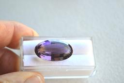 24.52 Carat Antique Oval Cut Ametrine