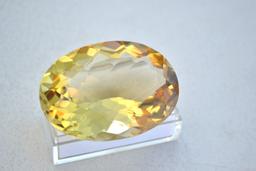 244.00 Carat Oval Cut Citrine