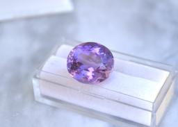 20.94 Carat Oval Cut Amethyst