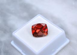 8.42 Carat Cushion Cut Oregon Sunstone