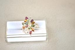 Tourmaline Ring in Sterling Silver