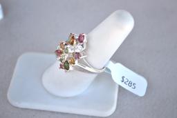 Tourmaline Ring in Sterling Silver