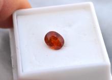 2.19 Carat Oval Cut Spessartite Garnet