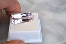 23.21 Carat Gorgeous Scissor Cut Kunzite