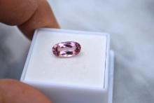 2.38 Carat Oval Cut Pink Tourmaline