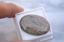 37.06 Carat Unakite Cabochon