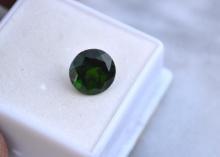 4.15 Carat Round Cut Chrome Diopside