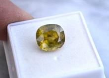 8.27 Carat Cushion Cut Sphene