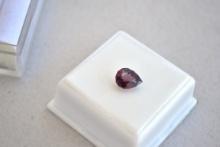 2.30 Carat Fancy Pear Cut Rhodolite Garnet