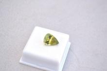 6.14 Carat Pear Cut Peridot