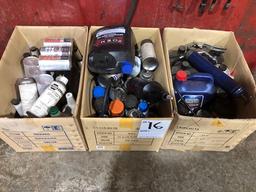 Boxes Automotive Chemicals