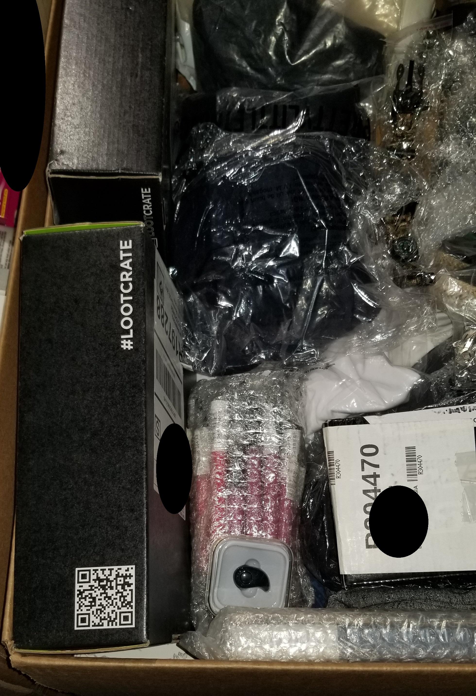 25x25x25 Box ~ Unclaimed Product & Some Returns