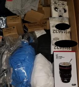 25x25x25 Box ~ Unclaimed Product & Some Returns