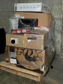 BOXED PALLET ~ UNCLAIMED PRODUCT & SOME RETURNS