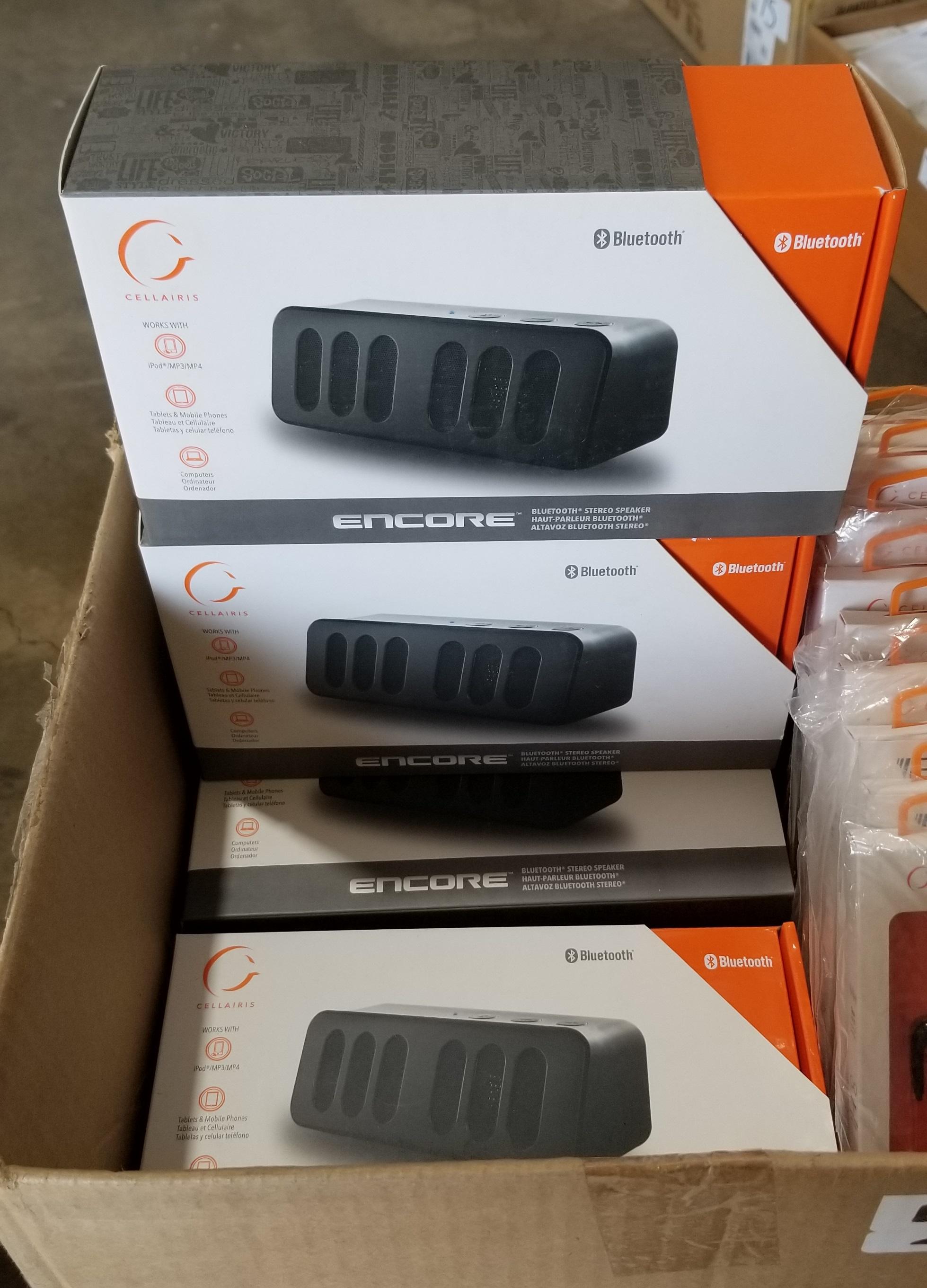 Encore Bluetooth Speakers & Rush Earbuds