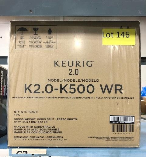 Keurig K2.0-K500 Wr Single Serve Coffee Maker