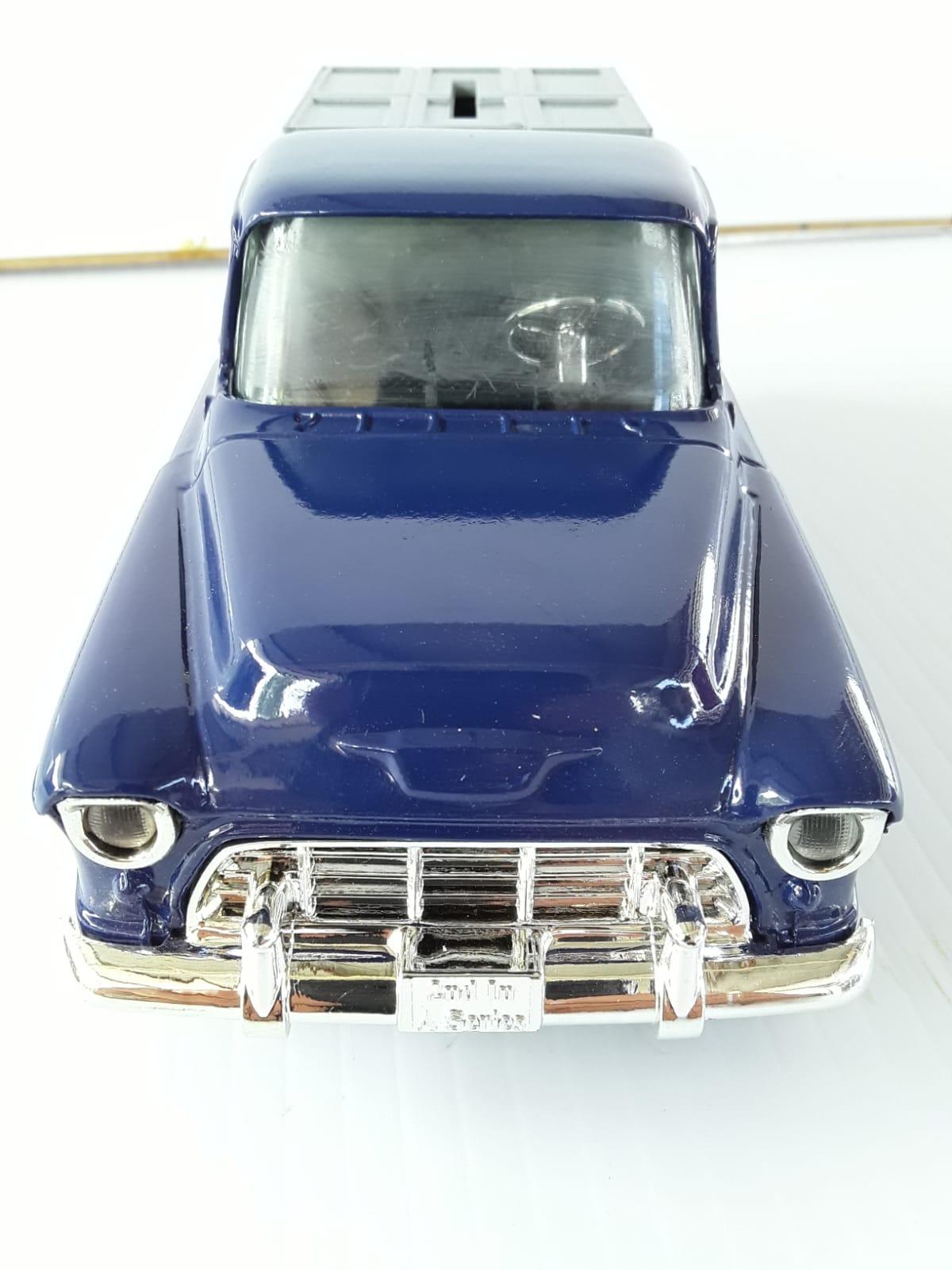 (3) Dallas Cowboys Die Cast Metal Bank 1955 Replica Chev Cameo Pickup Truck