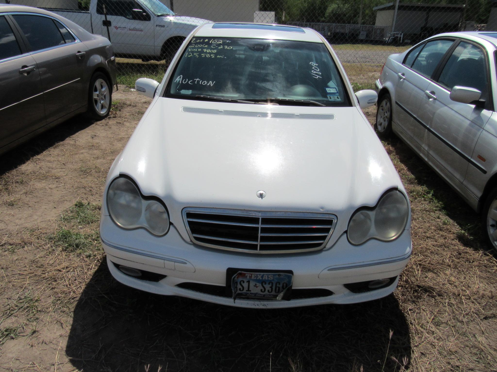 2006 Mercedes C 230 White