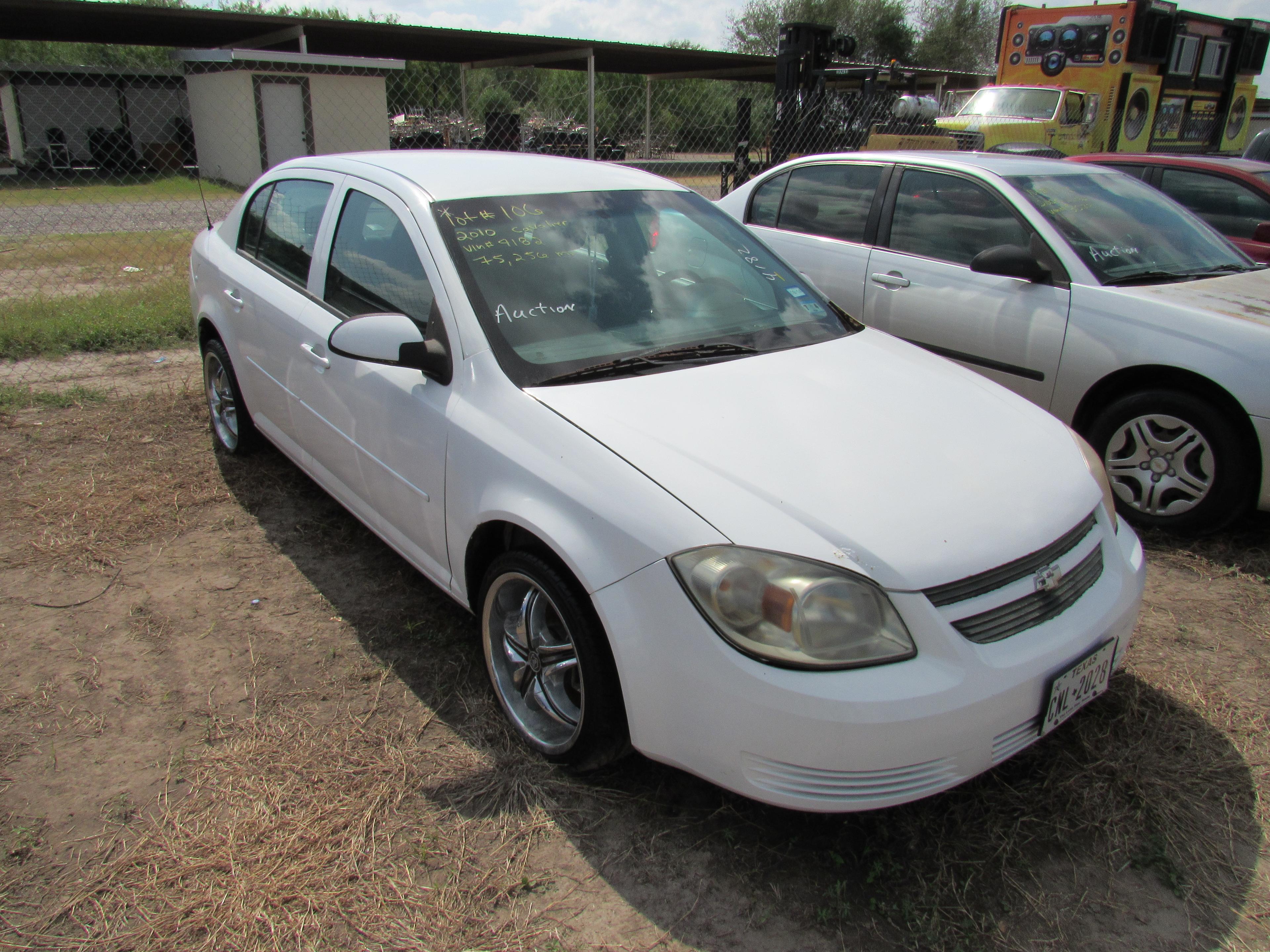 2010 Chevy Cobalt White