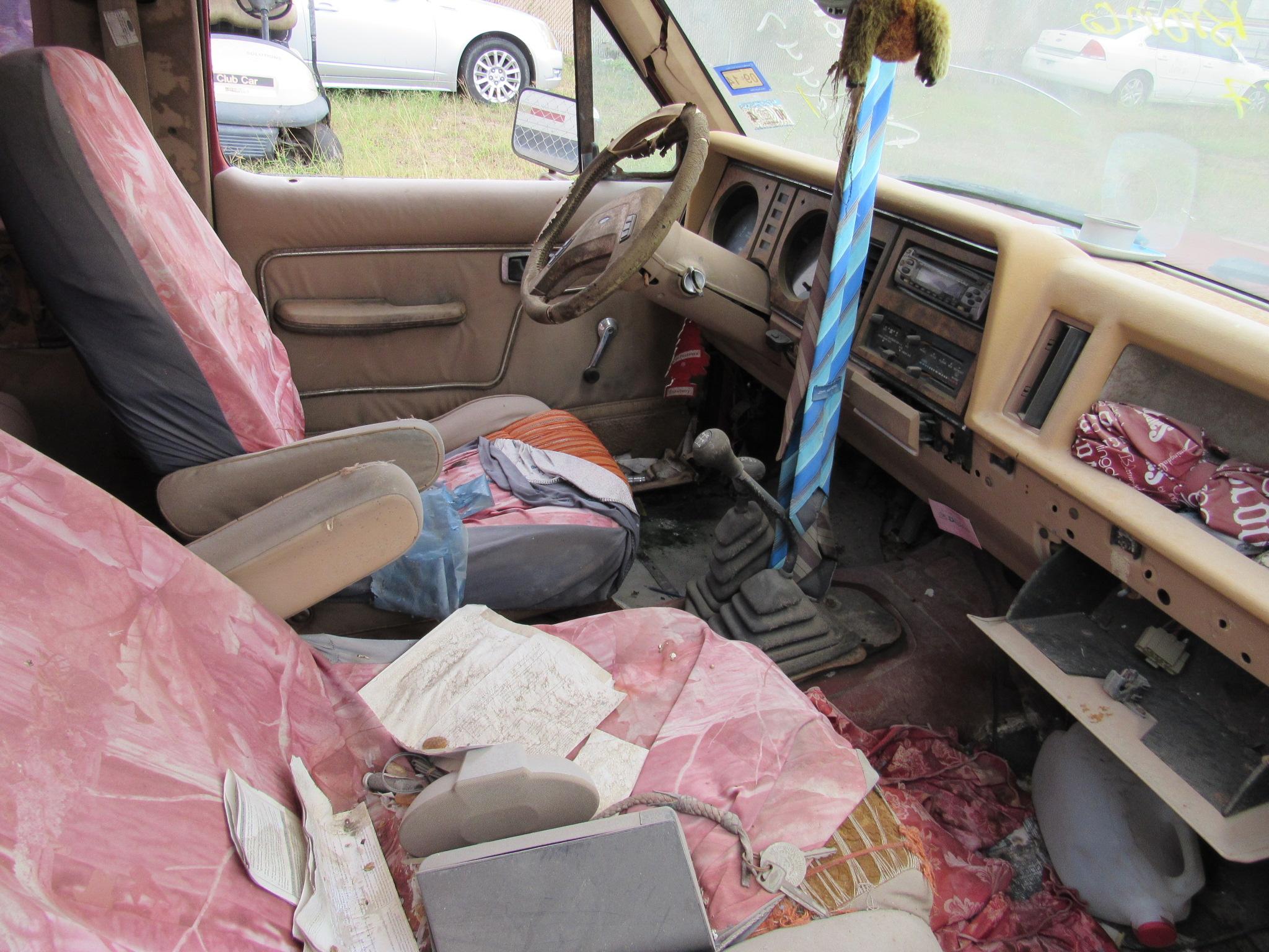 1985 Ford Bronco Maroon