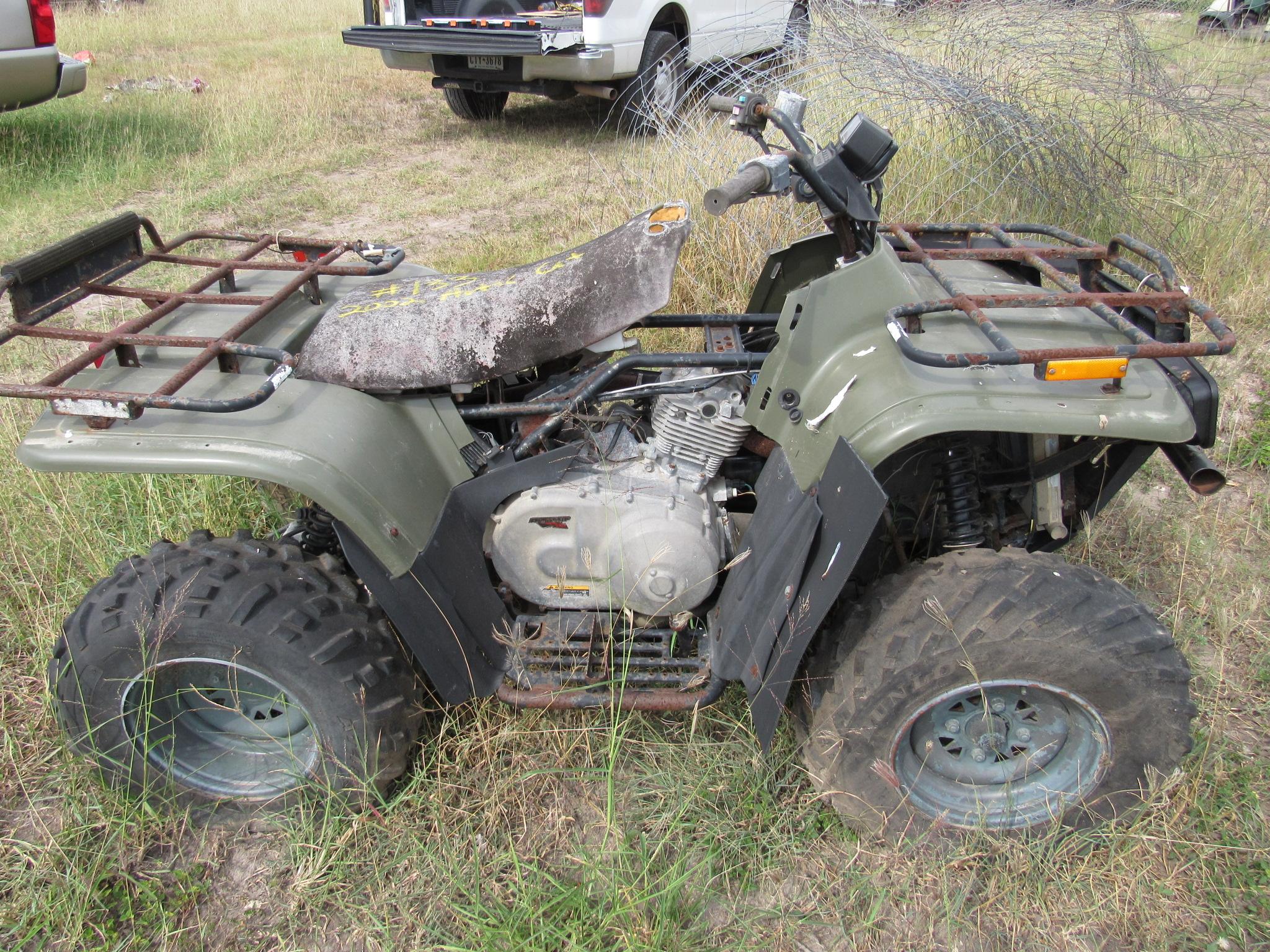 2002 Arctic Cat 4 Wheeler Green