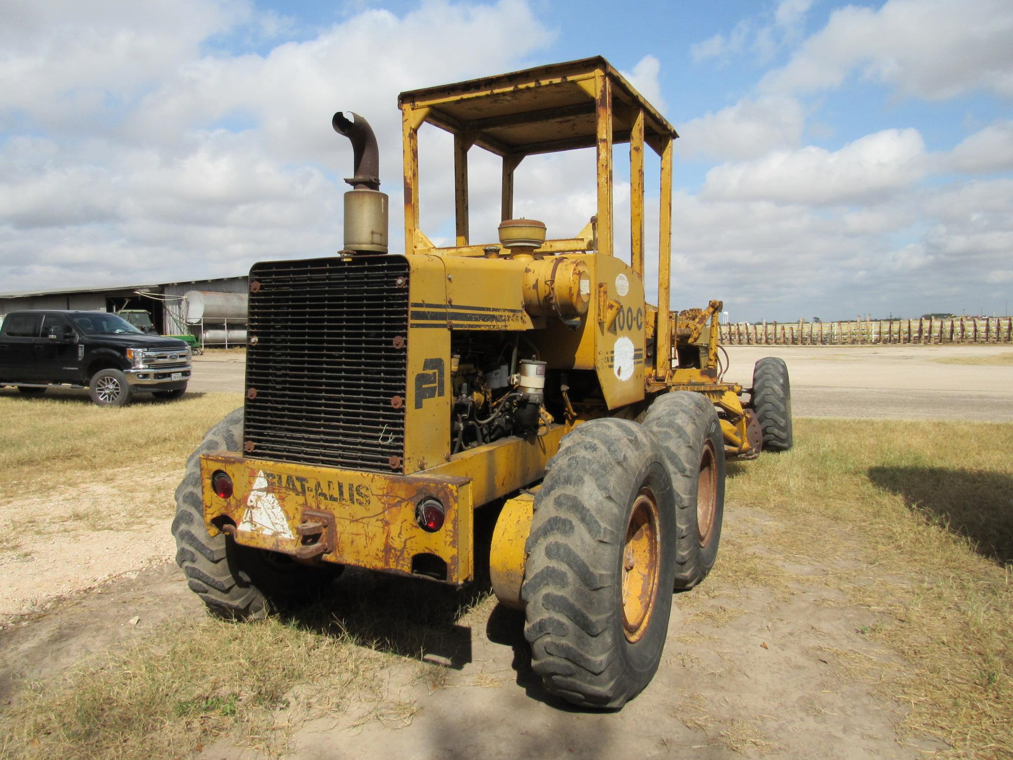 FRAT ALLIS 100-C MOTOR GRADER