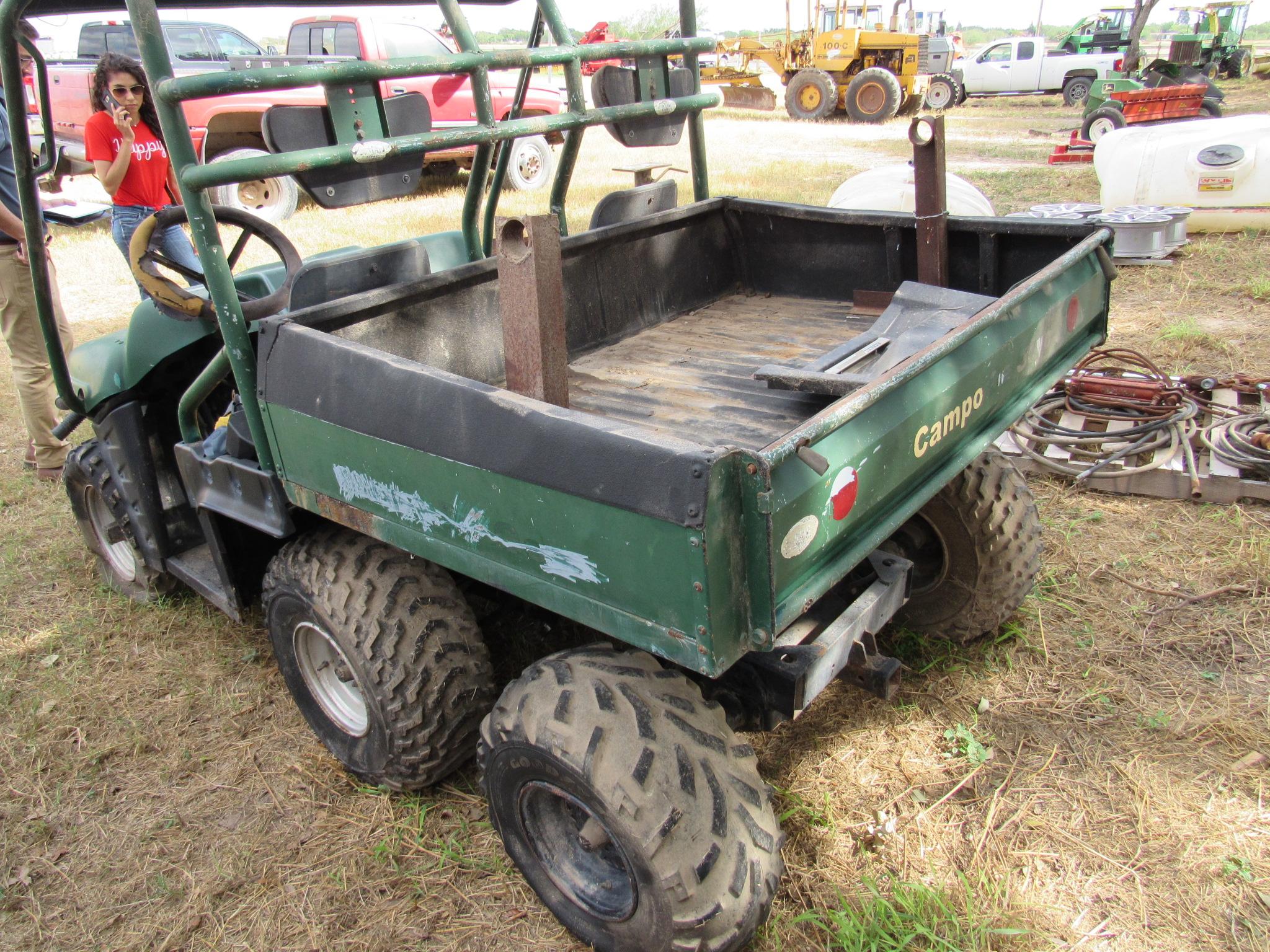 1999 POLARIS ATV GREEN