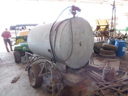 500 GALLON DIESEL TANK TRAILER