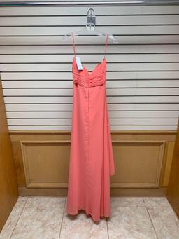 Poly USA 6972 Coral Dress, Size L