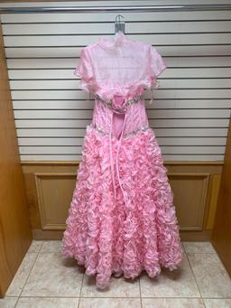 P.C. Mary's 4232 Pink Dress, Size 12