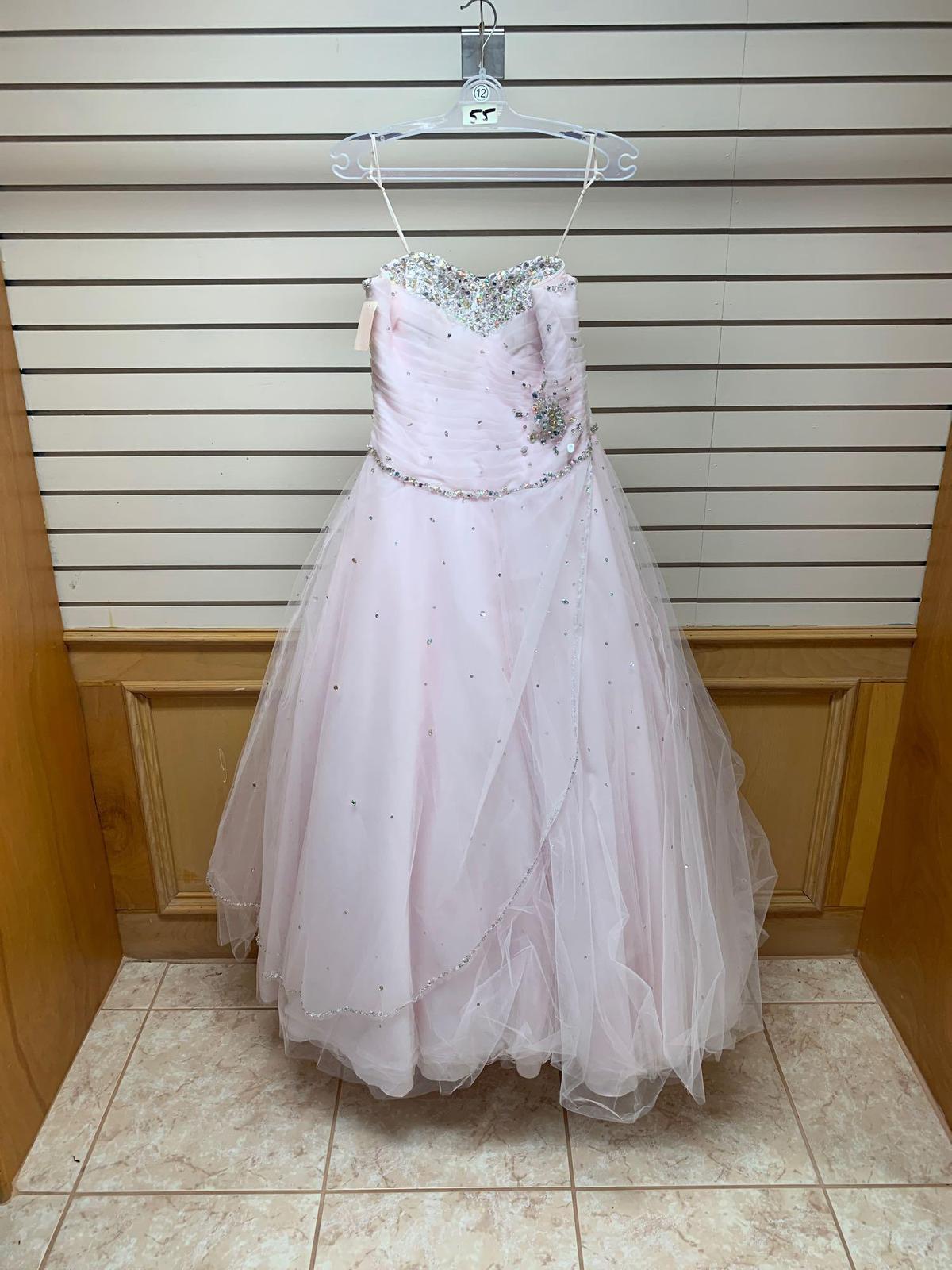 Mori Lee 88016 Ballet Pink Dress, Size 10