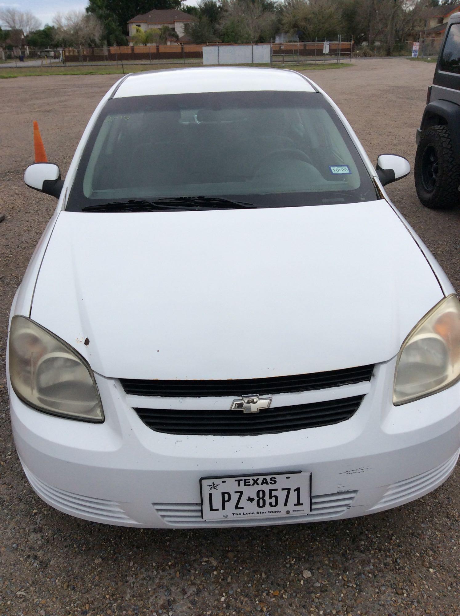 2010 Chevrolet Cobalt Passenger Car, VIN # 1G1AF5F56A7194182