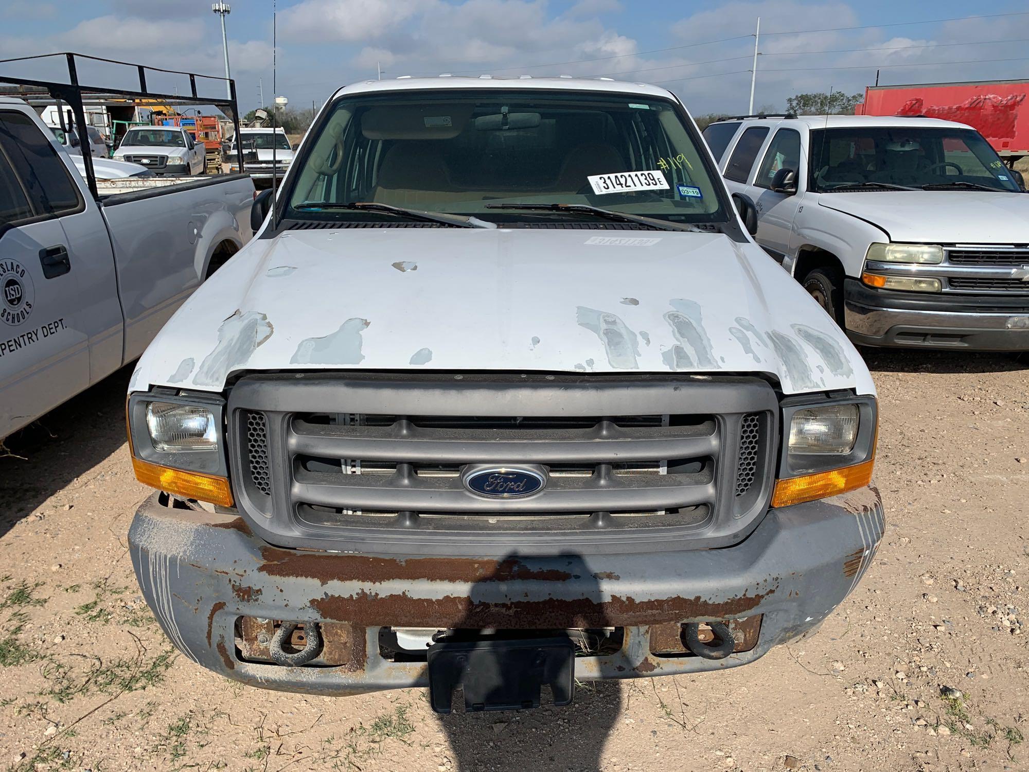 2000 Ford F-350 Pickup Truck, VIN # 3FTSW30SXYMA37222