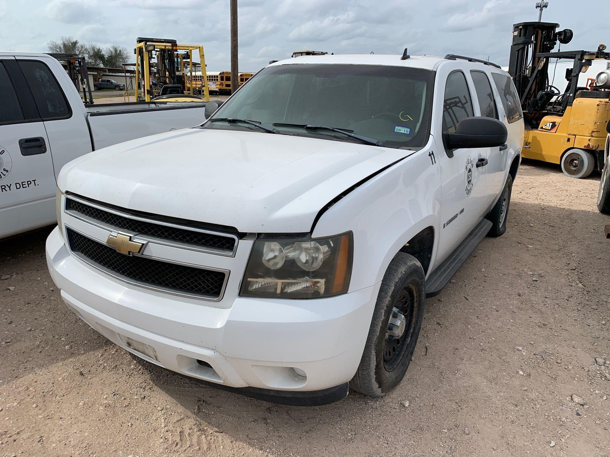 2007 Chevrolet Suburban Multipurpose Vehicle (MPV), VIN # 1GNFC16057R398589