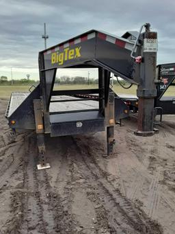 2019 Bigtex 25GN-HD Gooseneck Tandem Dual Axle Trailer