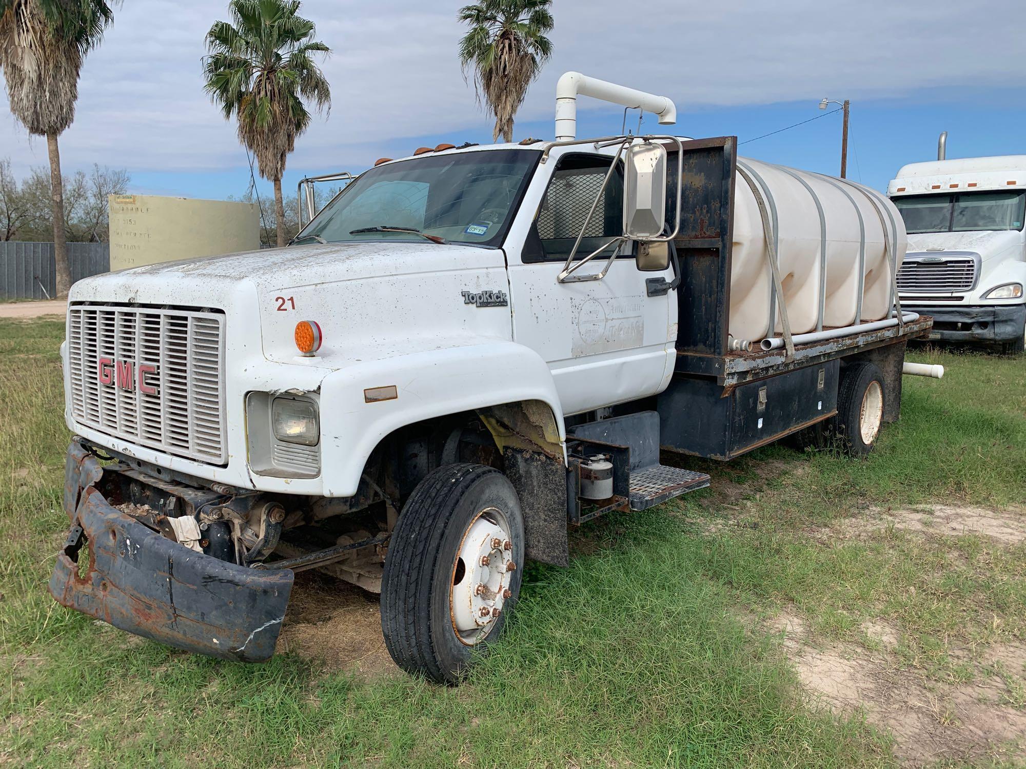 1992 GMC C6000 Topkick Truck, VIN # 1GDJ6H1PXNJ506719