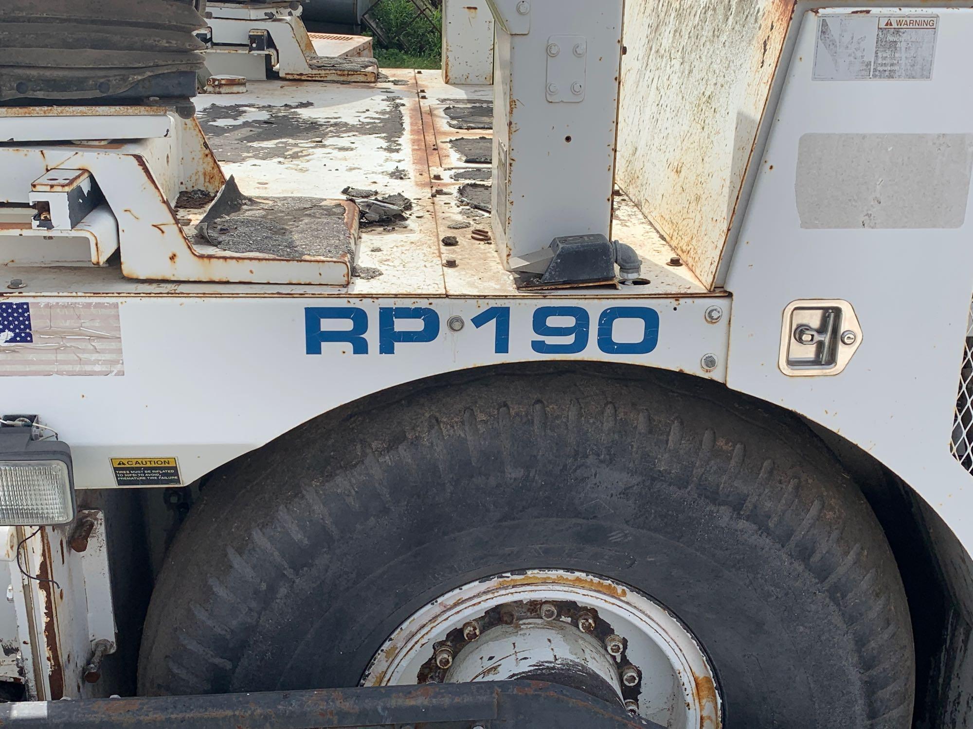 2007 ROADTEC RP190 ASPHALT PAVER