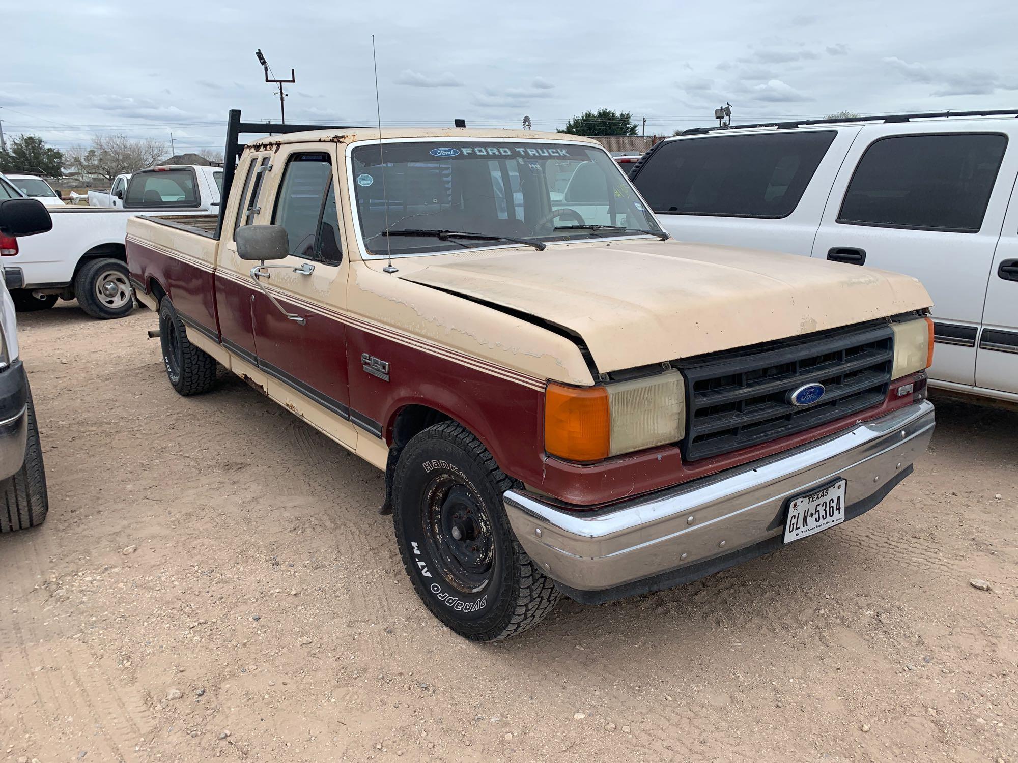 1988 Ford F-150 Pickup Truck, VIN # 1FTEX15N7JKA53389