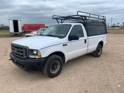 2003 Ford F-250 Pickup Truck, VIN # 1FTNF20L83ED80383