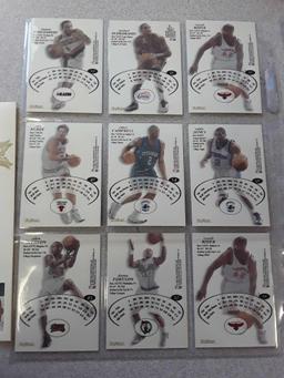 Basketball Sports Cards, Gold Stamp